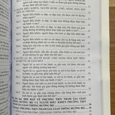 Xử phạt vi phạm hành chính về trật tự, an toàn giao thông trong lĩnh vực giao thông đường bộ