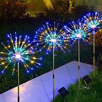 Đèn LED Hoa Năng Lượng Mặt Trời – Trang Trí Sân Vườn, Ban Công, Quán Cafe & Giáng Sinh Lung Linh