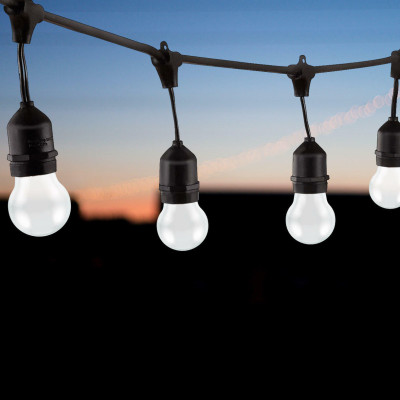 Dây Đèn Led Trang Trí Ngoài Trời NAVIVU (Chuôi E27 Cao Cấp, Lõi Đồng, Chống Nước)