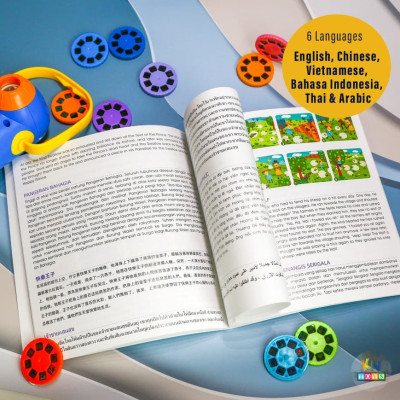 Đèn Pin Kể Chuyện Mideer Phiên Bản Mới - Mideer StoryBook Torch (có bản dịch tiếng Việt)