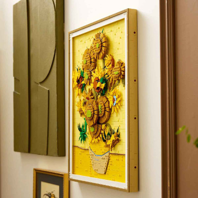 LEGO ART 31215 Đồ Chơi Lắp Ráp Tranh Hoa Hướng Dương Của Vincent Van Gogh (2615 chi tiết)