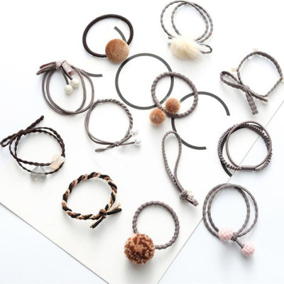 Sét 12 dây buộc tóc xuất Hàn loại tốt HD03