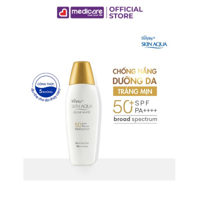 Sữa Chống Nắng SUNPLAY Skin Aqua Clear White SPF50+ PA++++ 55g