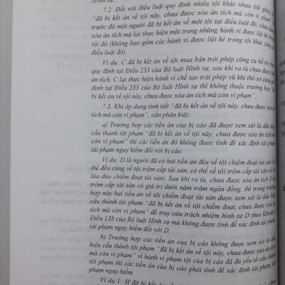 Chỉ Dẫn Tra Cứu, Áp Dụng Bộ Luật Hình Sự Năm 2015 ( Sửa Đổi, Bổ Sung Năm 2017)