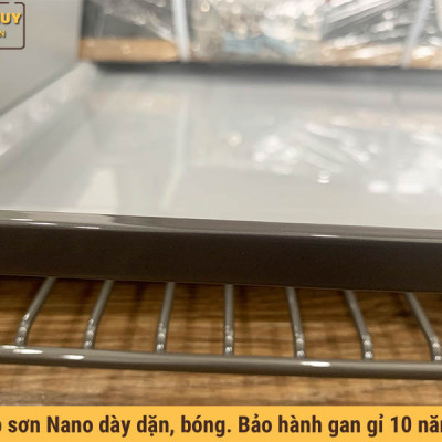 Giá xoong nồi tủ dưới inox sơn Nano bảo hành 10 năm không han gỉ thương hiệu Grob