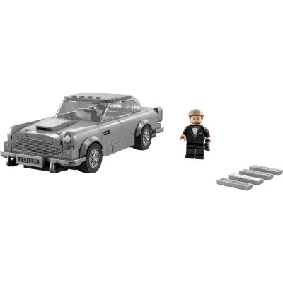 Đồ Chơi Lắp Ráp: Siêu Xe 007 Aston Martin Db5 LEGO SPEED CHAMPIONS 76911 (298 chi tiết)