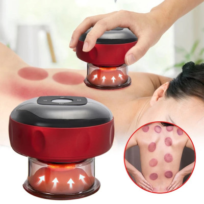Máy Giác Hơi Điện Cầm Tay 6 Chế Độ, Hàng Nhật - Massage Giảm Đau và Tăng Cường Lưu Thông Khí Huyết