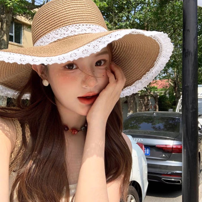 Nón mũ nữ rộng vành đi biển viền ren mẫu mới đẹp chất liệu cói chống nắng thoáng mát Chất liệu cói Kiểu dáng thời trang chống nắng đi biển dạo phố du lịch là sản phẩm hoàn hảo cho những ai yêu thích phong cách thời trang Hàn Quốc.  Dona240701