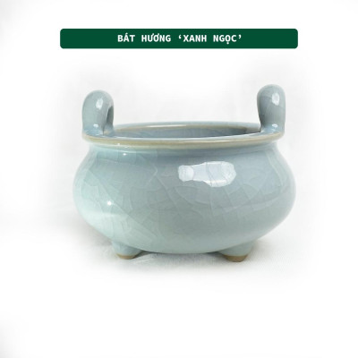 Bát Hương Bát Nhang Trầm Hương Bằng Sứ Cao Cấp Size Vừa Nhiều Màu Sắc Phong Thủy Trang Trí Bàn Thờ Dâng Hương Thờ Cúng Tôn Giáo