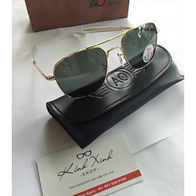 Kính râm Cơn Ao Tròng Thủy Tinh Fullbox phụ kiện Cao Cấp - Mắt Phân cực chống chói lóa