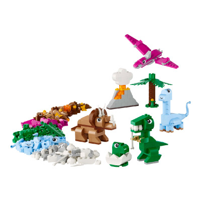 LEGO CLASSIC 11041 Đồ Chơi Lắp Ráp Bộ Gạch Chi Tiết Chủ Đề Khủng Long (450 Chi Tiết)