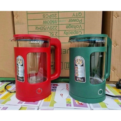 Ấm Siêu Tốc Thủy Tinh 2.5L GUGKDD GD-ST13 - Màu Ngẫu Nhiên - Hàng Chính Hãng