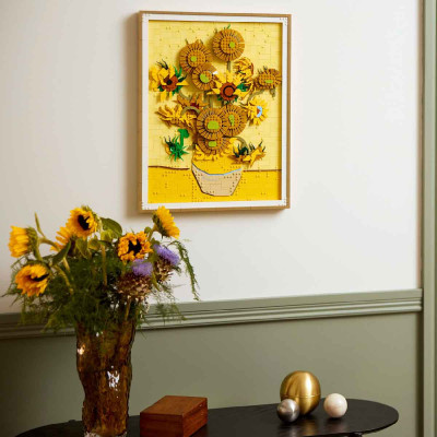 LEGO ART 31215 Đồ Chơi Lắp Ráp Tranh Hoa Hướng Dương Của Vincent Van Gogh (2615 chi tiết)