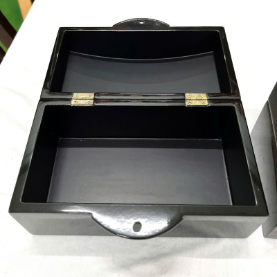 Hộp trang sức sơn mài độc đáo có kèm khóa chuồn chuồn