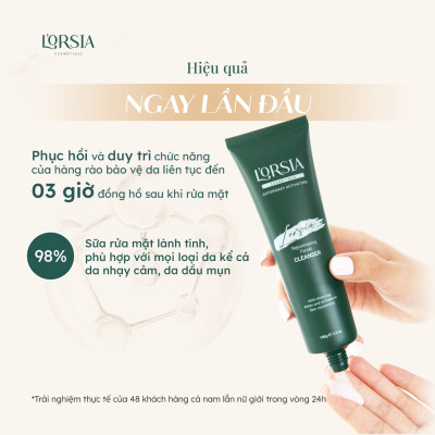 Sữa rửa mặt chống lão hóa, tái tạo và trẻ hóa da L’Orsia Cosmétique Autophagy Activating 100ml