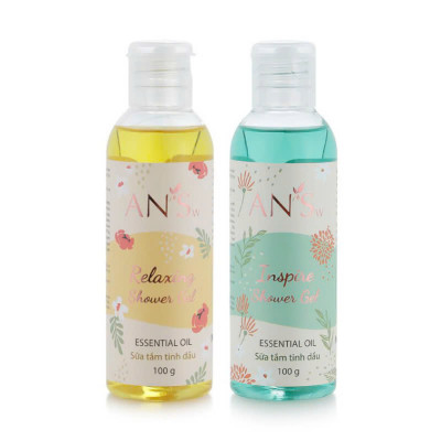 Hộp quà tặng combo 4 gel tắm AN