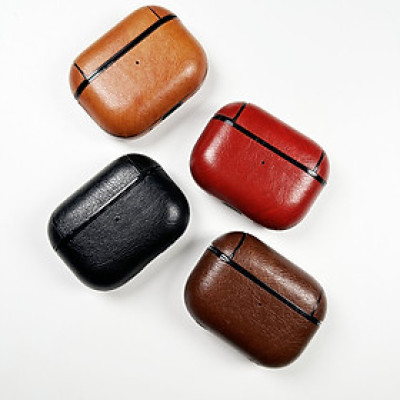 Bao Da PC Leather cho Airpods Pro 2 - Hàng Chính Hãng