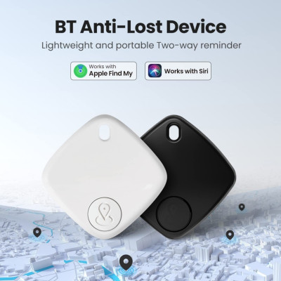 Thiết bị định vị toàn cầu GPS Sualio Tag cho Apple Find My tìm đồ vật, thú cưng, chìa khoá - Hàng nhập khẩu.