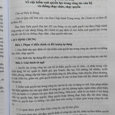 Sách Cẩm Nang Công Tác Đảng Ở Cơ Sở và Quy Định Mới về Kiểm Tra, Giám Sát, Kỷ Luật Đảng - V2534D