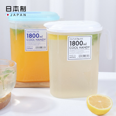 Bình nước nắp bật Yamada 1.8L, làm từ nhựa PP cao cấp, rất tiện lợi & hữu ích - nội địa Nhật Bản