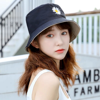 Mũ Vành Nhỏ, Mũ Bucket Hoa Cúc, Mũ Bucket Cụp Phong Cách Swag Siêu Xinh MD07