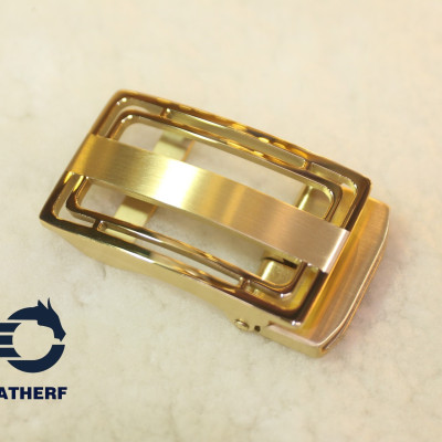 Mặt Khóa Thắt Lưng Cao Cấp - Đầu Khóa Dây Nịt CRATHERF CT001G35 - Mặt Khóa 3.5cm Inox 316 Nguyên Khối