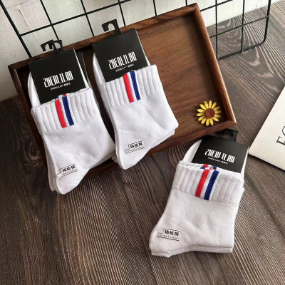 5 đôi tất nam cổ trung sọc cờ thời thượng