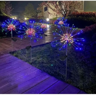 1 ĐÈN PHAO HOA NĂNG LƯỢNG MẶT TRỜI TRANG TRÍ NHIỀU MÀU SẮC CỰC ĐẸP MẪU MỚI