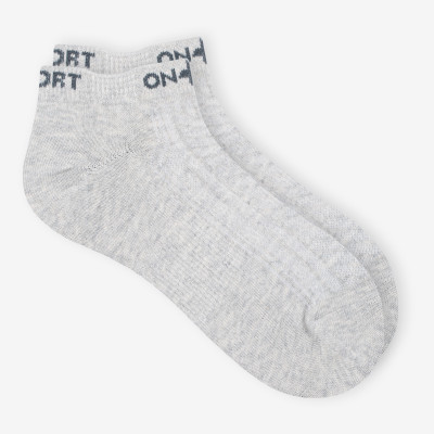 Tất vớ nữ thể thao cổ ngắn cotton kháng khuẩn khử mùi ONOFF 16AE23A113