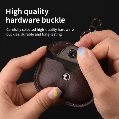 Bao Da Simple Style cho Airpods 4 - Hàng Chính Hãng