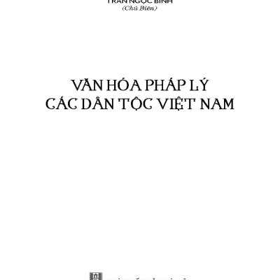 Văn Hoá Pháp Lý Các Dân Tộc Việt Nam