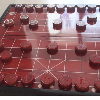 Cờ tướng gỗ hương và quân cờ gỗ hương