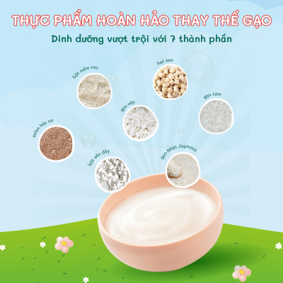 Bột nấu công thức Mabu dành cho trẻ ăn dặm 900g