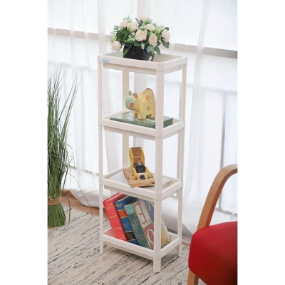 Kệ chữ nhật để đồ đa năng Osaka HOKORI 2 tầng nhựa VIỆT NHẬT cao cấp - Đựng đồ phòng tắm, gia vị, úp chén bát - Hàng chính hãng