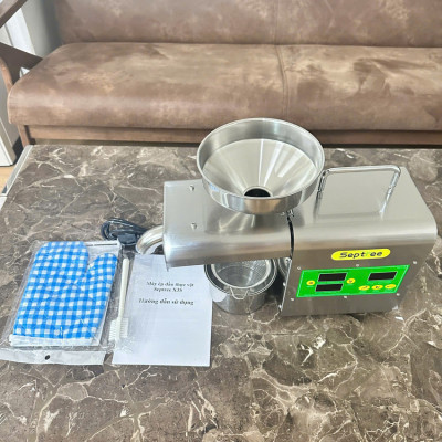 Máy ép dầu ăn thực vật chuyên dụng dùng trong gia đình thương hiệu Septree X3S - Công suất 800W - Hàng Chính Hãng