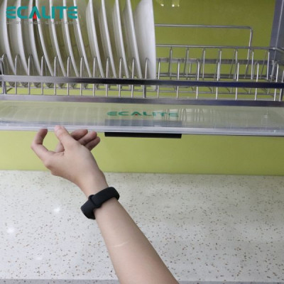 Kệ Chén Di Động Tủ Trên Lift-Basket Ecalite EL-BL70SS - Tủ Ngang 70cm - Inox 304 Cao Cấp - Hàng Chính Hãng