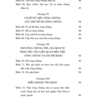 Luật công chứng năm 2024 - bản in 2025