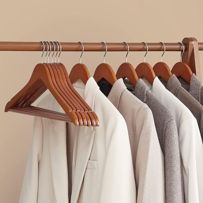 Bộ 20 móc treo đồ bằng gỗ Songmics Hàng Chính hãng