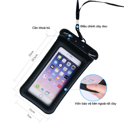 Túi chống nước chất liệu PVC cho điện thoại APE hàng chính hãng Sportslink