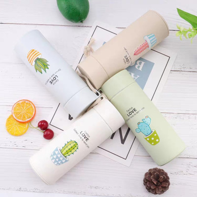 Bình Giữ Nhiệt Xương Rồng, Bình Giữ Nhiệt Thủy Tinh, Bình Đựng Nước 450ml Ly Giữ Nhiệt, Bình Giữ Nhiệt Mini Giao Màu Ngẫu Nhiên