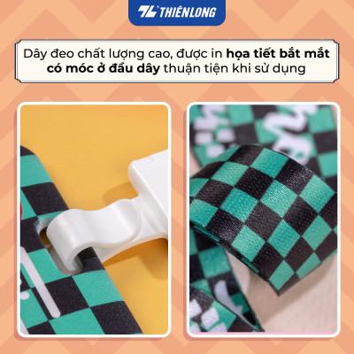 Dây thẻ đeo bảng tên nhân viên sinh viên Demon Slayer Thiên Long