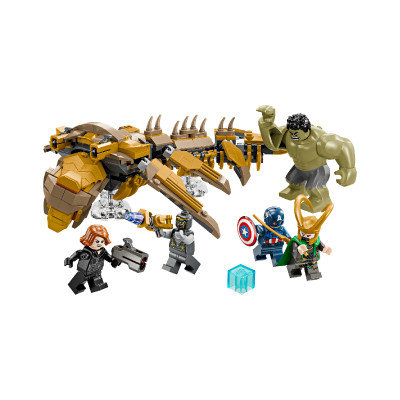 Đồ Chơi Lắp Ráp Cuộc Chiến: Avengers Và Quái Vật Leviathan LEGO SUPERHEROES 76290 (347 chi tiết)