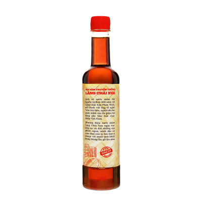 Nước mắm nhỉ cá cơm than Làng Chài Xưa (Thùng 6 chai ) chai nhựa cao cấp 525ml/chai Đặc Biệt Thanh Dịu An toàn