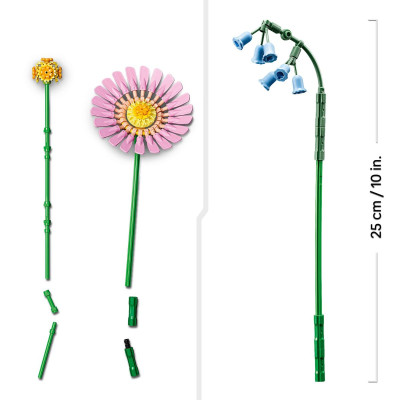Đồ Chơi Lắp Ráp Bó Hoa Nhỏ Tươi Tắn LEGO BOTANICALS 10347 (373 chi tiết)
