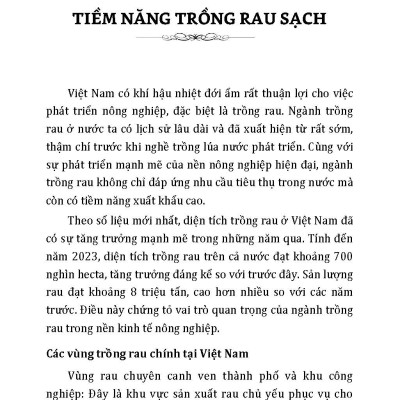 Nông Nghiệp Xanh Và Sạch - Trồng Rau Sạch Trong Nhà Vườn