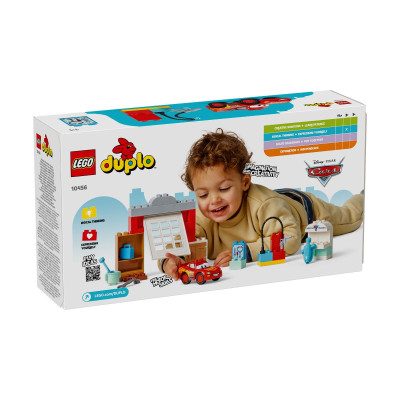 Đồ Chơi Bộ Lắp Ráp Chuyến Thăm Gara Của Bác Sĩ Doc Và Xe McQueen LEGO DUPLO 10456 (35 chi tiết)