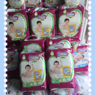 Tặng thêm 2 miếng | Tã Quần Bobby Cho Bé Size XXL 56 Miếng 15 Đến 25 Kg - Bỉm Quần Trẻ Em Bobby Size XXL56 | 2XL 56