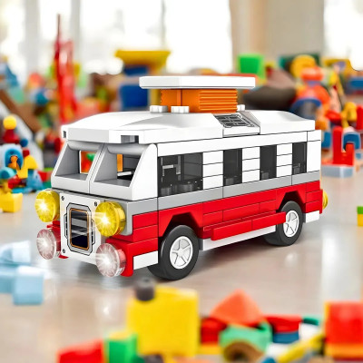 Đồ chơi lắp ráp xe nhà di động 99 mảnh Value Toys