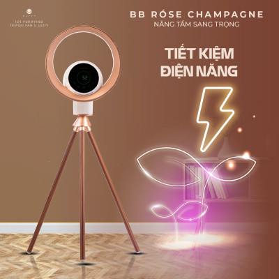 Quạt lọc không khí và khử khuẩn U ULTTY BB Róse Champagne - Hàng chính hãng