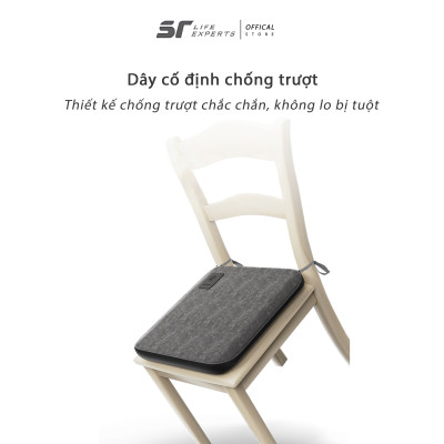 Đệm Mông 2 Mùa, Gối Ngồi Cao Su Non Thoáng Khí, Đệm Lót Ghế Văn Phòng, Xe Hơi, Ô Tô - Sairui